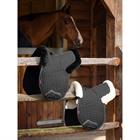Tapis de selle Merino Half Lined Numnah LeMieux Noir-blanc