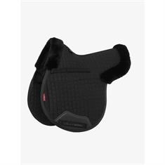 Tapis de selle Merino Half Lined Numnah LeMieux Noir-noir