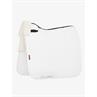 Tapis de selle Merino+ Half Lined Suede Dressage LeMieux Blanc