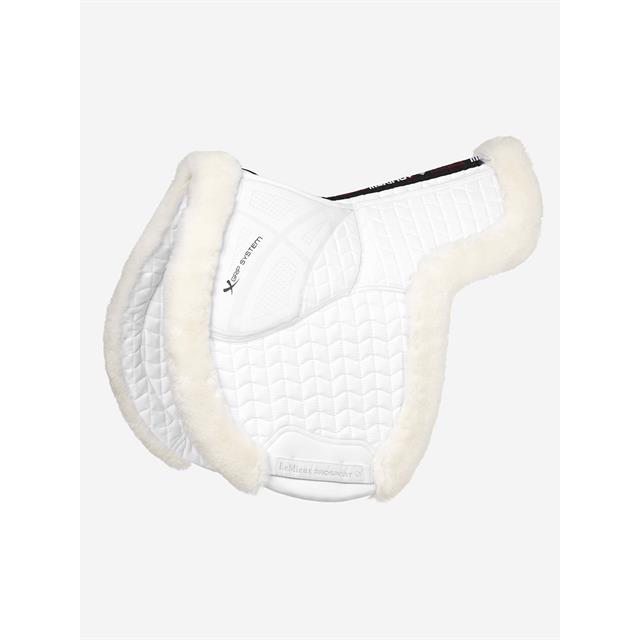 Tapis de selle Merino+ Hunter LeMieux Blanc