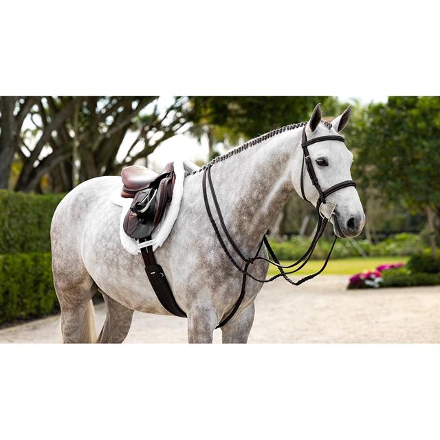 Tapis de selle Merino+ Hunter LeMieux Blanc