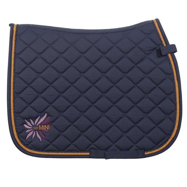 Tapis de selle Mini Horse BR Bleu foncé