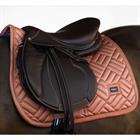 Tapis de selle Modern Coral Equestrian Stockholm Rose clair