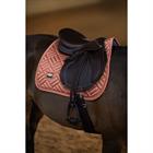 Tapis de selle Modern Coral Equestrian Stockholm Rose clair