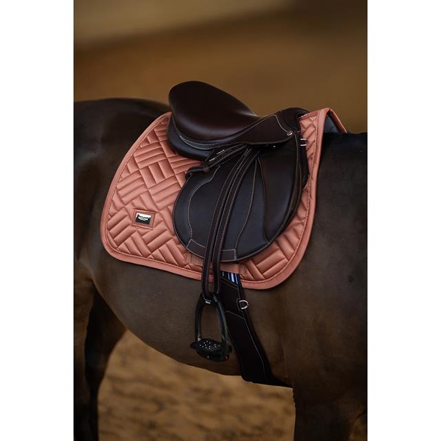 Tapis de selle Modern Coral Equestrian Stockholm Rose clair