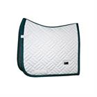 Tapis de selle Modern Dramatic Monday Equestrian Stockholm Blanc-vert