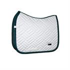 Tapis de selle Modern Dramatic Monday Equestrian Stockholm Blanc-vert