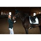 Tapis de selle Modern Dramatic Monday Equestrian Stockholm Blanc-vert