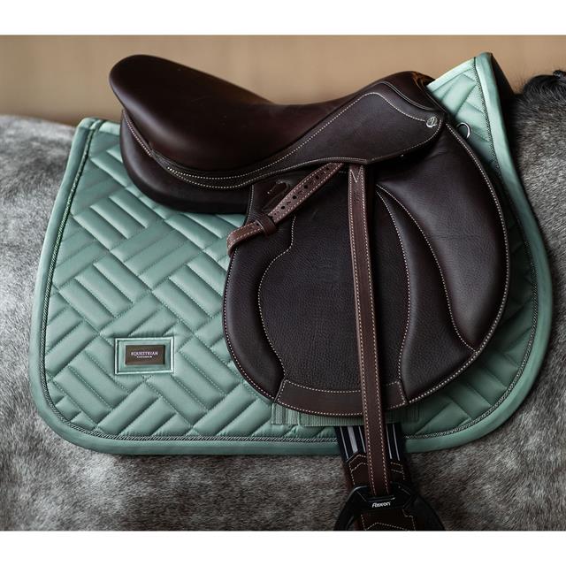 Tapis de selle Modern Mint Green Equestrian Stockholm Vert clair