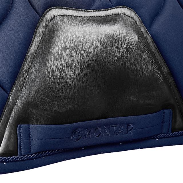 Tapis de selle MOFlow Crystal Dressage Montar Bleu foncé