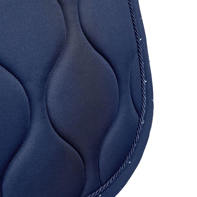 Tapis de selle MOFlow Crystal Dressage Montar Bleu foncé