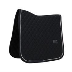 Tapis de selle Onion Quilt Rubber Logo Dressage Kentucky Noir