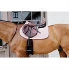 Tapis de selle Onion Quilt Rubber Logo Dressage Kentucky Rose moyen