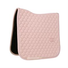Tapis de selle Onion Quilt Rubber Logo Dressage Kentucky Rose moyen