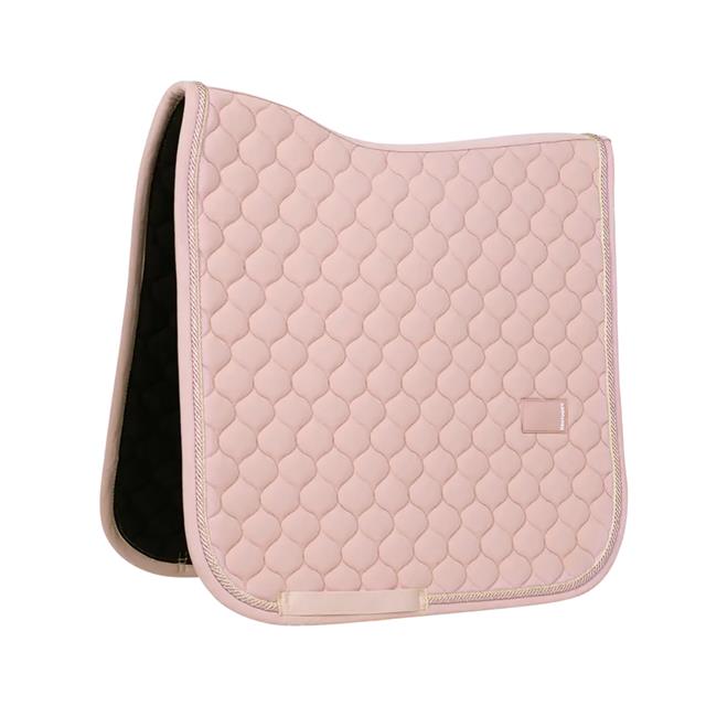 Tapis de selle Onion Quilt Rubber Logo Dressage Kentucky Rose moyen