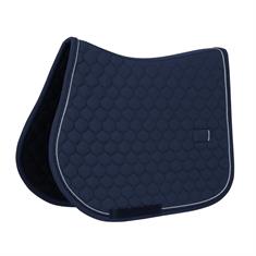 Tapis de selle Onion Quilt Rubber Logo Jumping Kentucky Bleu foncé