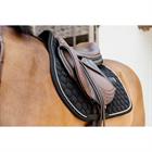 Tapis de selle Onion Quilt Rubber Logo Jumping Kentucky Noir