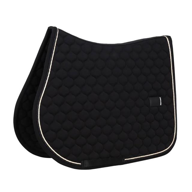 Tapis de selle Onion Quilt Rubber Logo Jumping Kentucky Noir