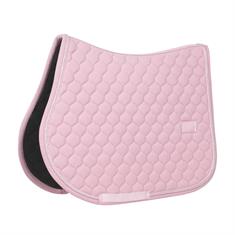Tapis de selle Onion Quilt Rubber Logo Jumping Kentucky Rose clair