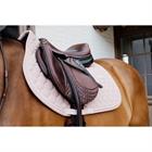 Tapis de selle Onion Quilt Rubber Logo Jumping Kentucky Rose moyen