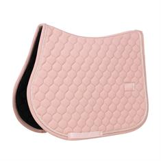 Tapis de selle Onion Quilt Rubber Logo Jumping Kentucky Rose moyen
