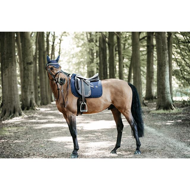 Tapis de selle Pearls Dressage Kentucky Bleu foncé