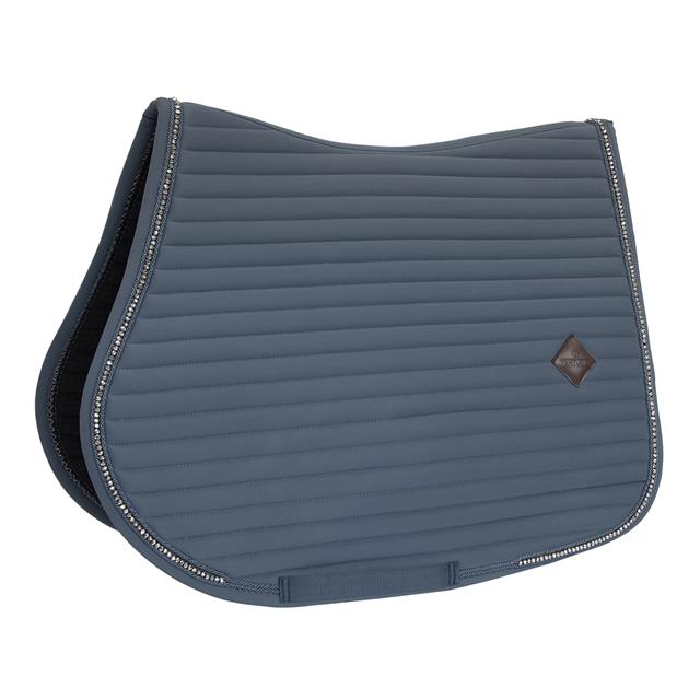 Tapis de selle Pearls Jumping Kentucky Gris