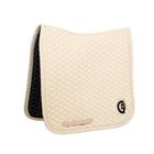 Tapis de selle Plaited 3D Logo Dressage Kentucky Beige