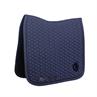 Tapis de selle Plaited 3D Logo Dressage Kentucky Bleu foncé