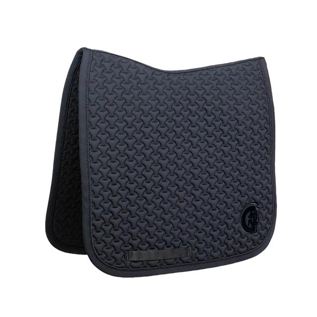 Tapis de selle Plaited 3D Logo Dressage Kentucky Noir