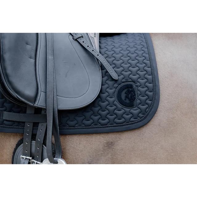 Tapis de selle Plaited 3D Logo Dressage Kentucky Noir