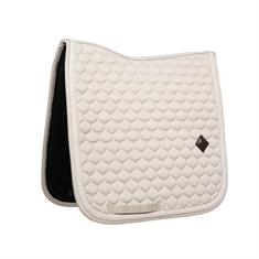 Tapis de selle Plaited Cord Dressage Kentucky Beige