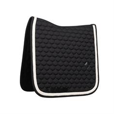 Tapis de selle Plaited Cord Dressage Kentucky Noir