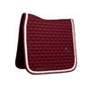 Tapis de selle Plaited Cord Dressage Kentucky Rouge foncé