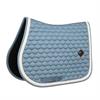 Tapis de selle Plaited Cord Jumping Kentucky Bleu clair
