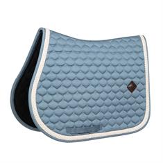 Tapis de selle Plaited Cord Jumping Kentucky Bleu clair