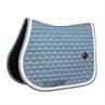 Tapis de selle Plaited Cord Jumping Kentucky Bleu clair