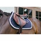 Tapis de selle Plaited Cord Jumping Kentucky Bleu foncé