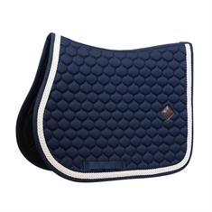 Tapis de selle Plaited Cord Jumping Kentucky Bleu foncé