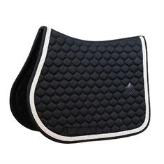 Tapis de selle Plaited Cord Jumping Kentucky Noir