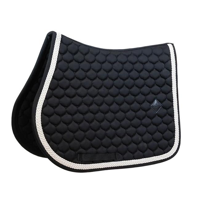 Tapis de selle Plaited Cord Jumping Kentucky Noir