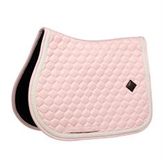 Tapis de selle Plaited Cord Jumping Kentucky Rose clair