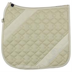 Tapis de selle Platinum Pure Glitter Mesh Eskadron Jaune clair
