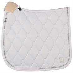 Tapis de selle Platinum Pure Glossy Crystal Eskadron Blanc