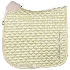 Tapis de selle Platinum Pure Satin Cloud Eskadron Jaune clair