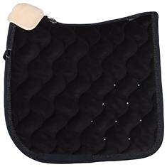 Tapis de selle Platinum Pure Velvet Crystal Eskadron Bleu
