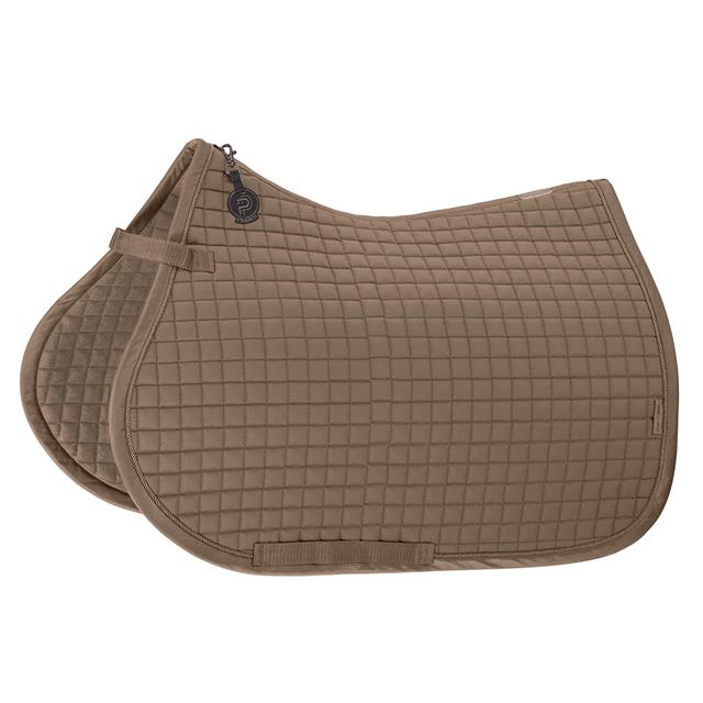 Tapis de selle polyvalent Cotton Eskadron Platinum Marron clair