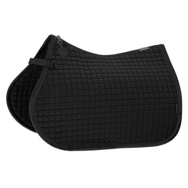 Tapis de selle polyvalent Cotton Eskadron Platinum Noir