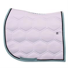 Tapis de selle polyvalent HGBrean HORSEGEAR Blanc-bleu