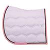 Tapis de selle polyvalent HGBrean HORSEGEAR Blanc-rose foncé
